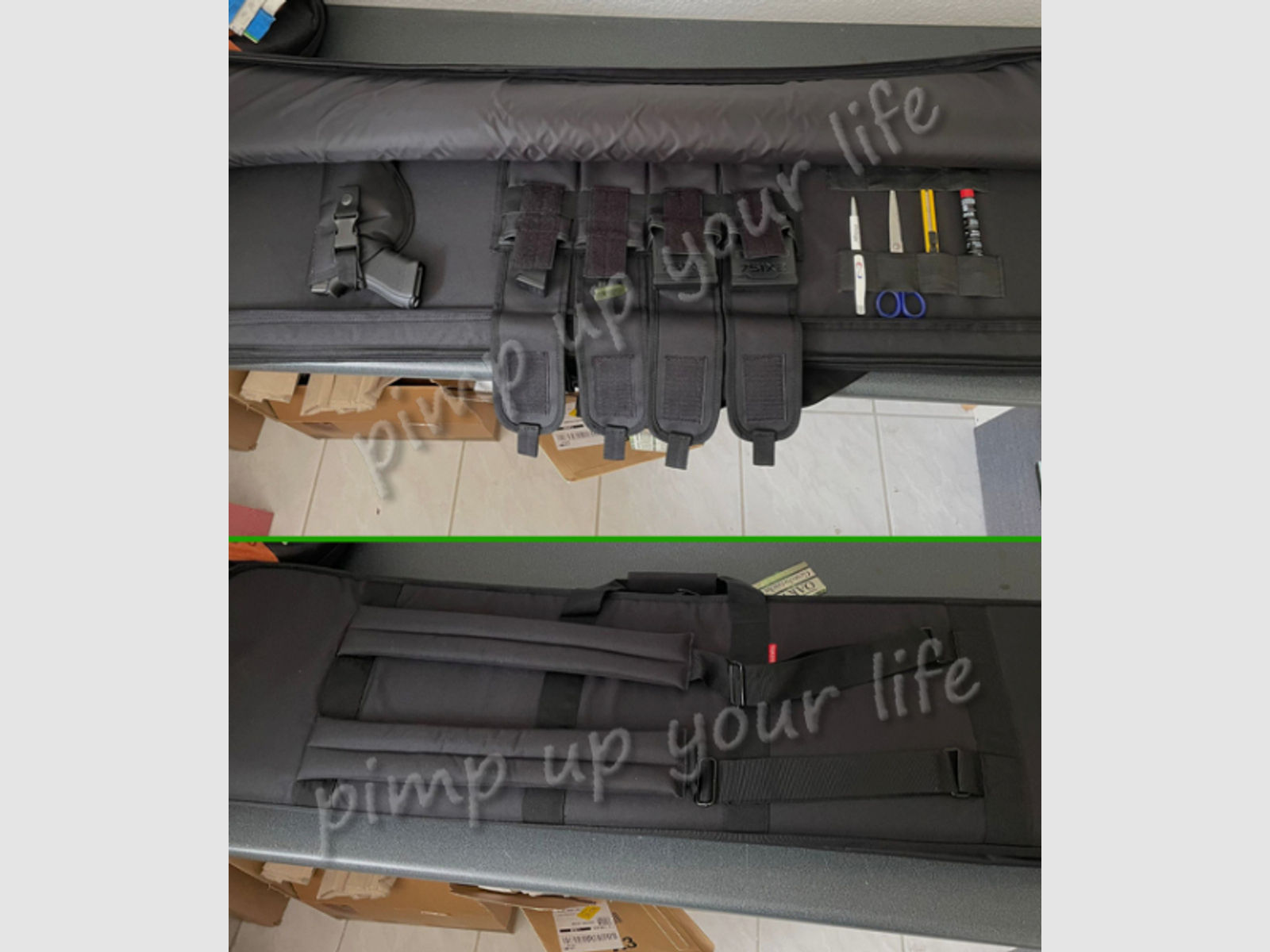 Rangebag "Multi" 130cm Gewehrtragetasche Mehrzwecktasche mit Riemen von OAKWOOD