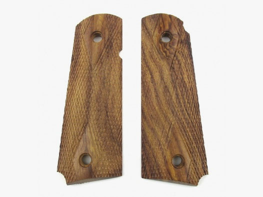 Paar Griffschalen Colt 1911, Holz