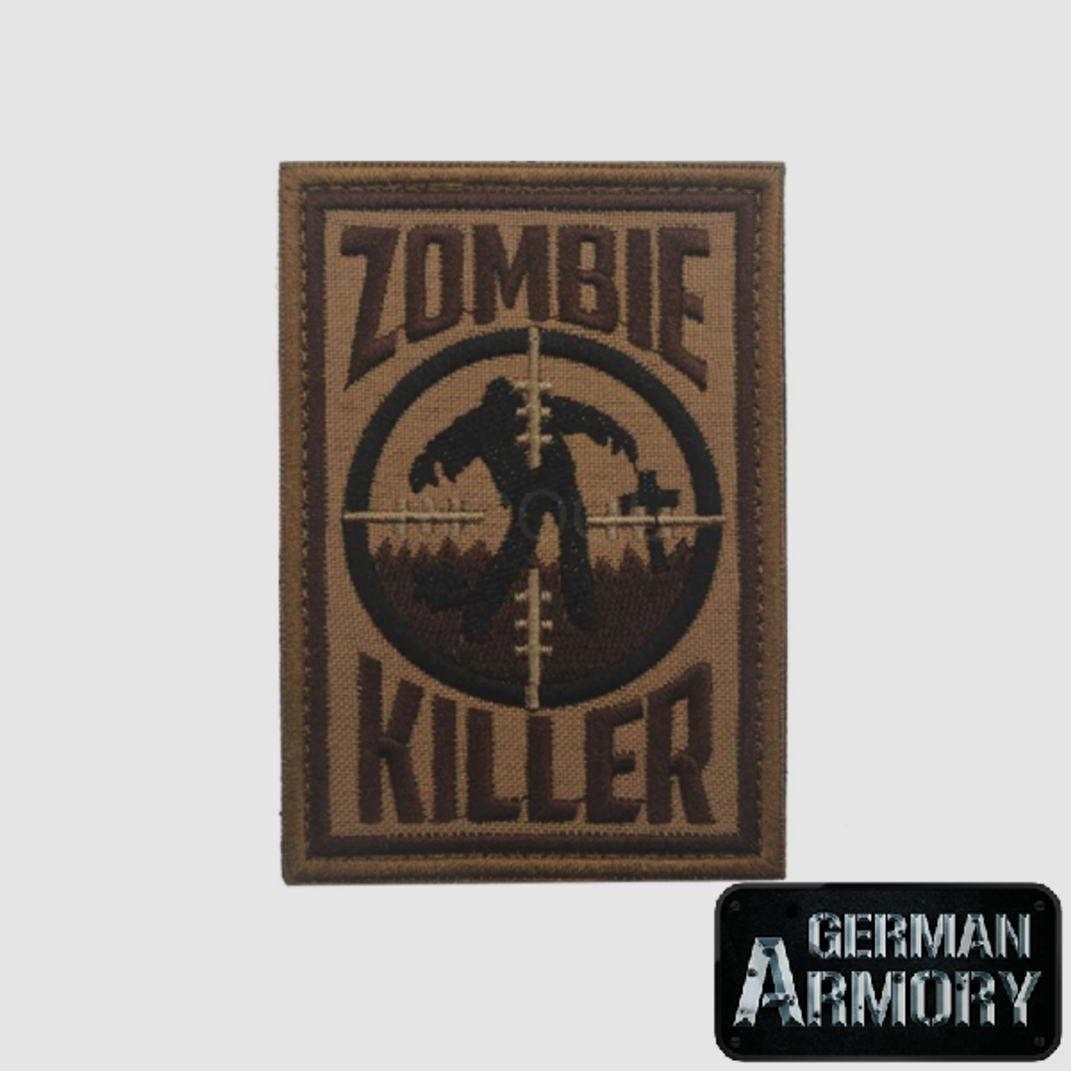Zombie Killer Hunter Apocalypse SHTF Patch Aufnähmer Tactical tacticool Motivation Airsoft Paintball