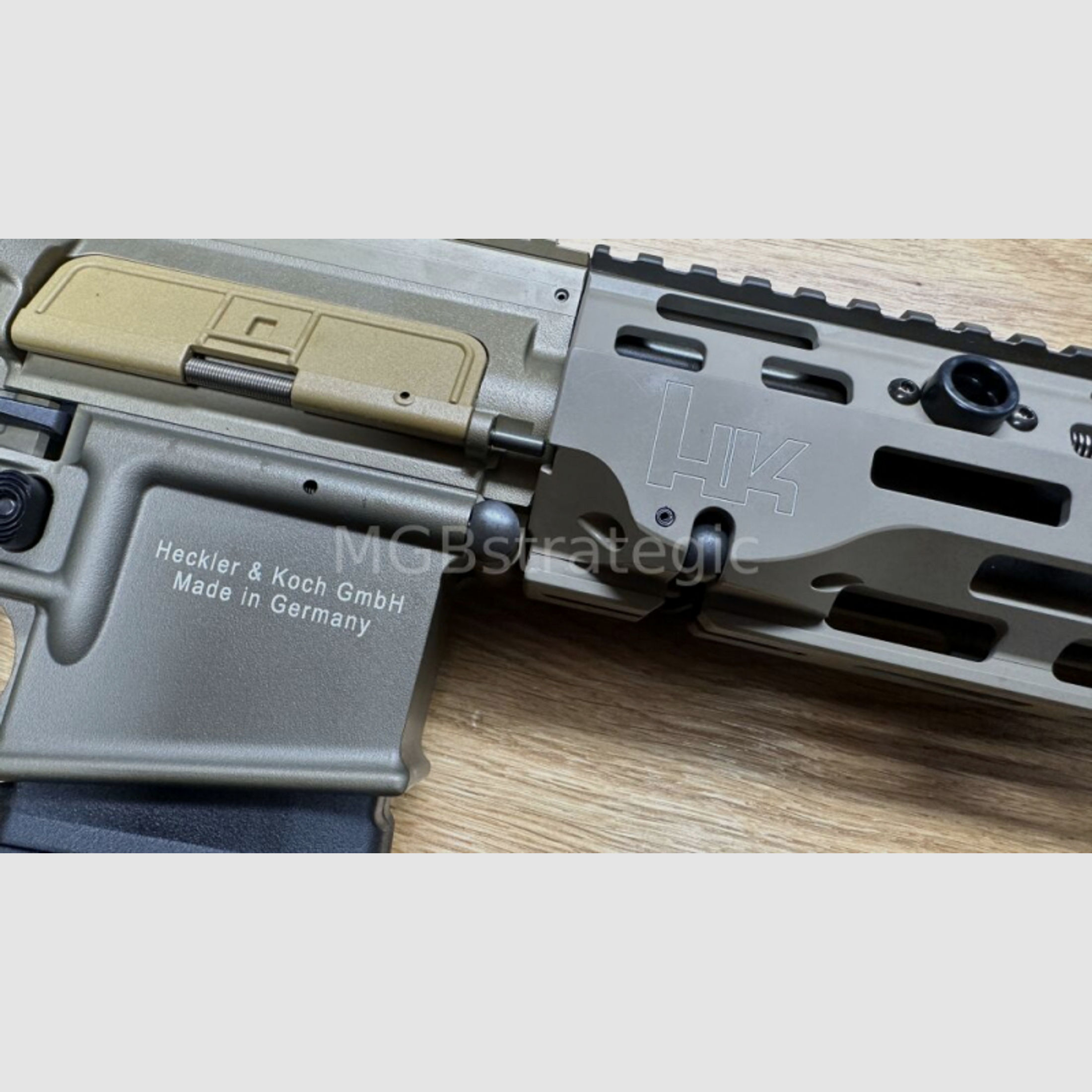 mit Original H&K M-LOK Handschutz klemmbar > Heckler & Koch MR223 A3 16,5" Lauf zivile Version HK416