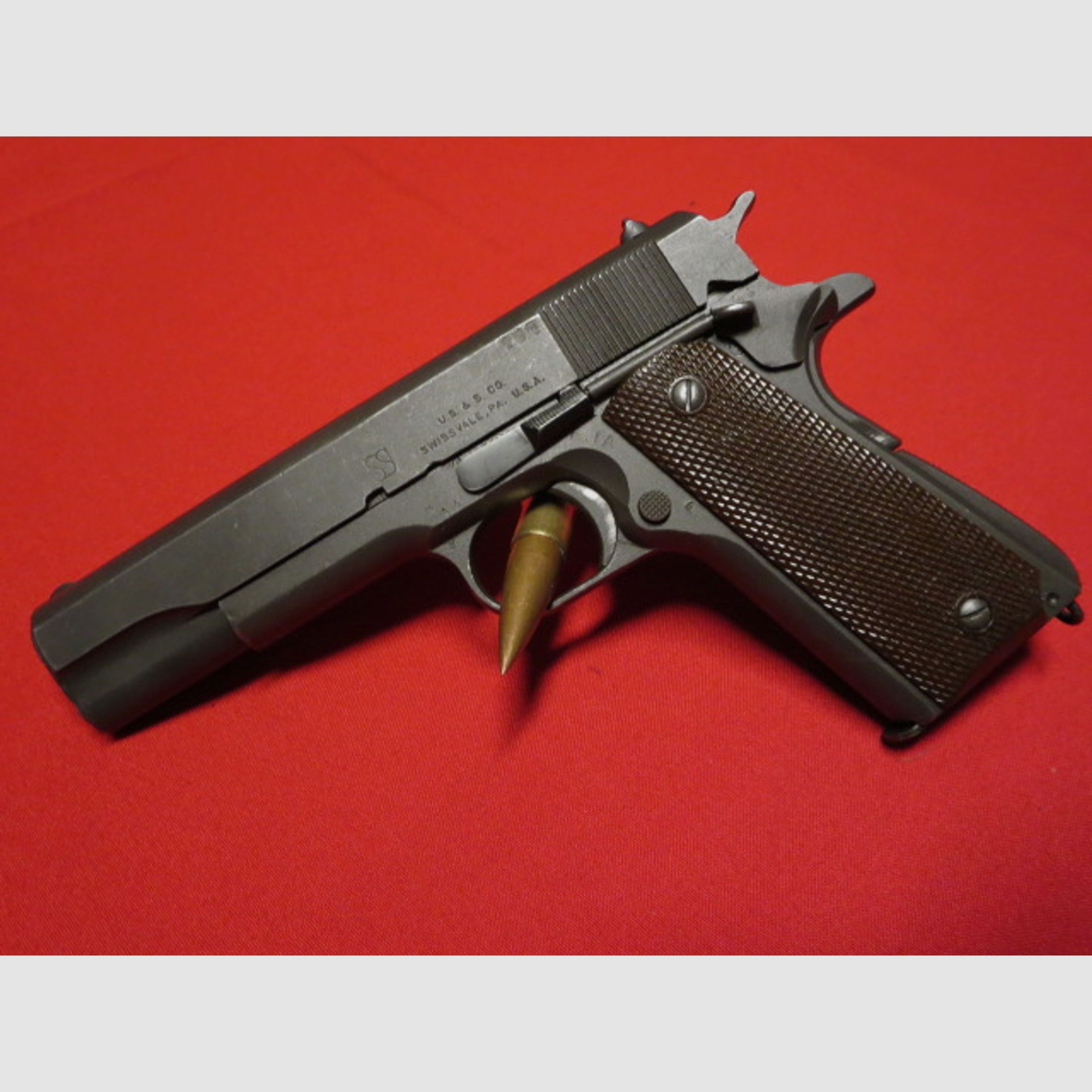 Pistole 1911 A1 Union Switch & Signal nicht Colt,Remington,Ithaca sehr gut!