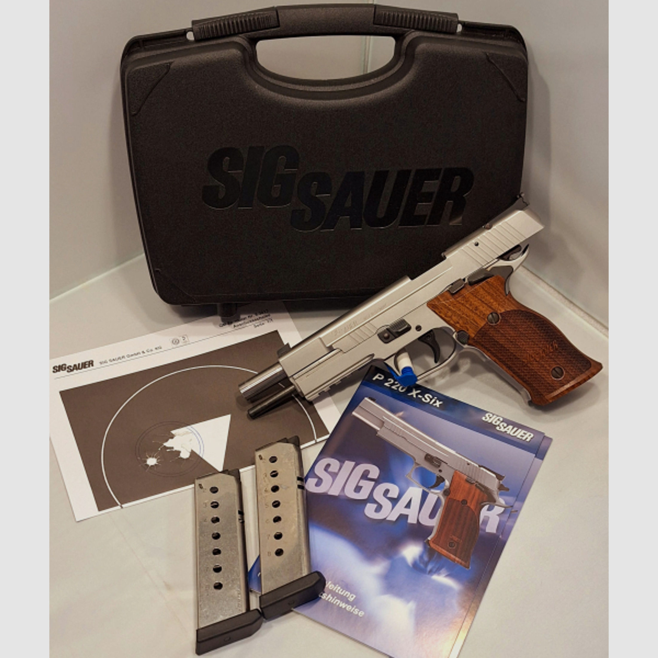 Sig Sauer P220 S X6 .45ACP + Wechselsystem 9mm