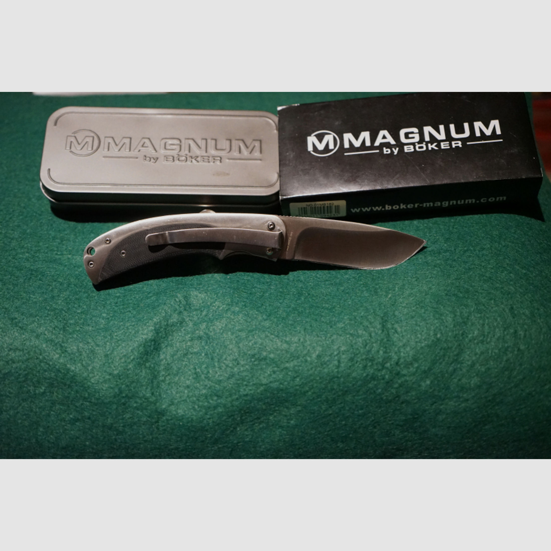 Böker Magnum Taschenmesser, Liner - Lock, siehe Fotos und Text