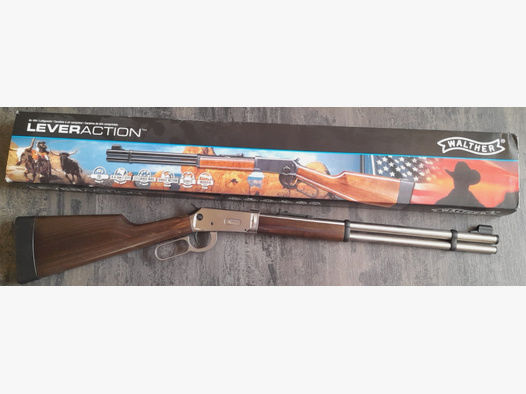 Walther CO 2 Lever Action Rifle Steel Finish