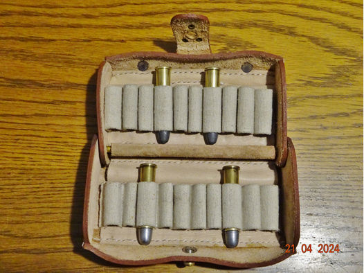 U.S.- Mc Keever Patronentasche Mod.1874 für.45-70 Govt.,Typ 1,Neufertigung
