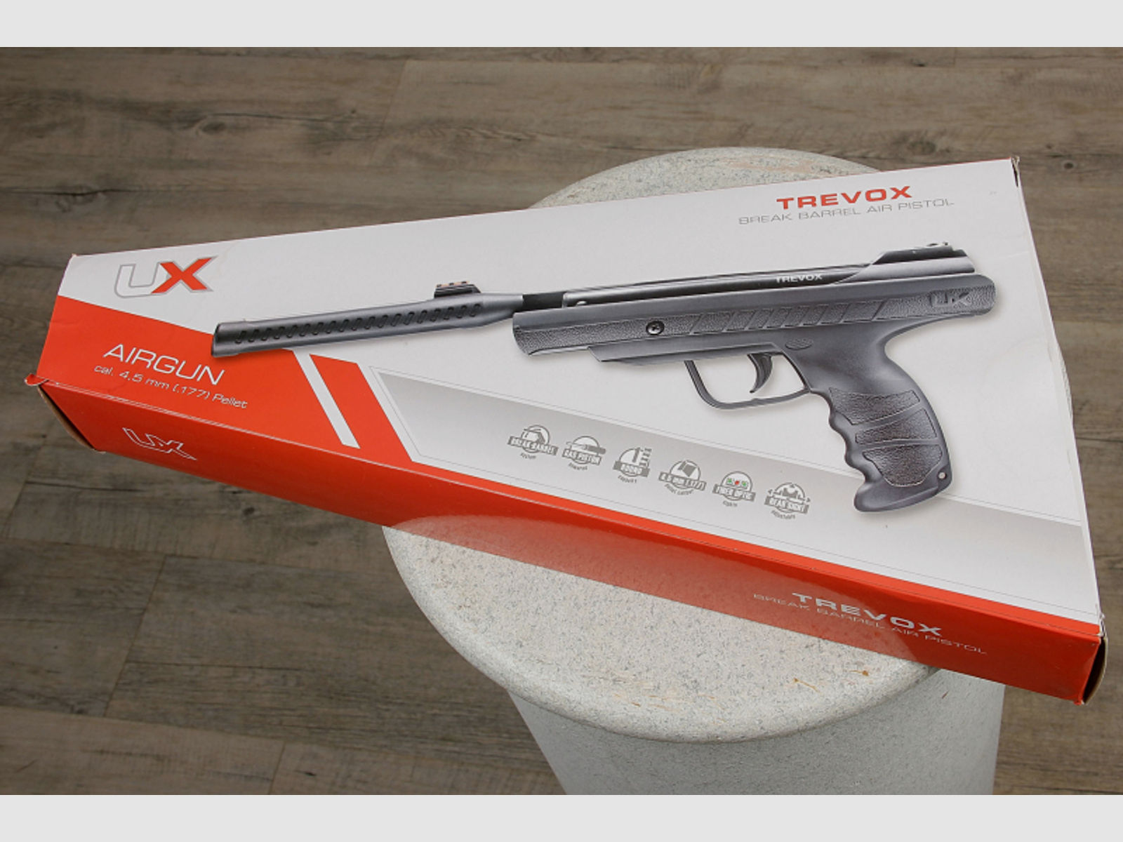 Trevox Federdruckluftpistole UX Umarex Neuwertig