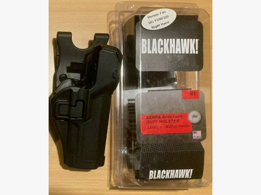 Blackhawk Gürtel - Holster Sig 250 320 Schwarz