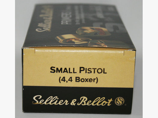 Sellier&Bellot Zündhütchen Small Pistol S.P. 1.000 Stück > S+B S&B ! Endlich lieferbar ! 4,4SP Boxer