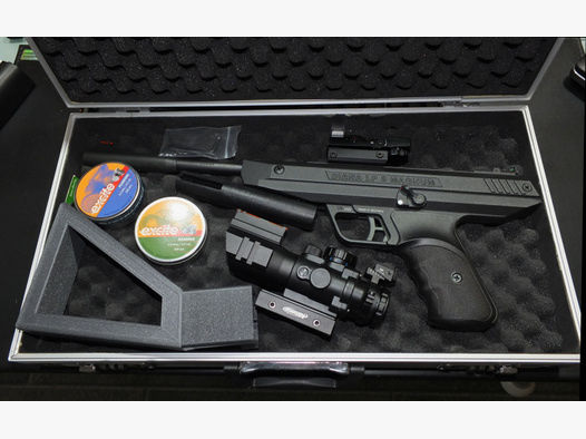 Diana LP8 Magnum, Luftpistole mit Koffer und Zubehör
