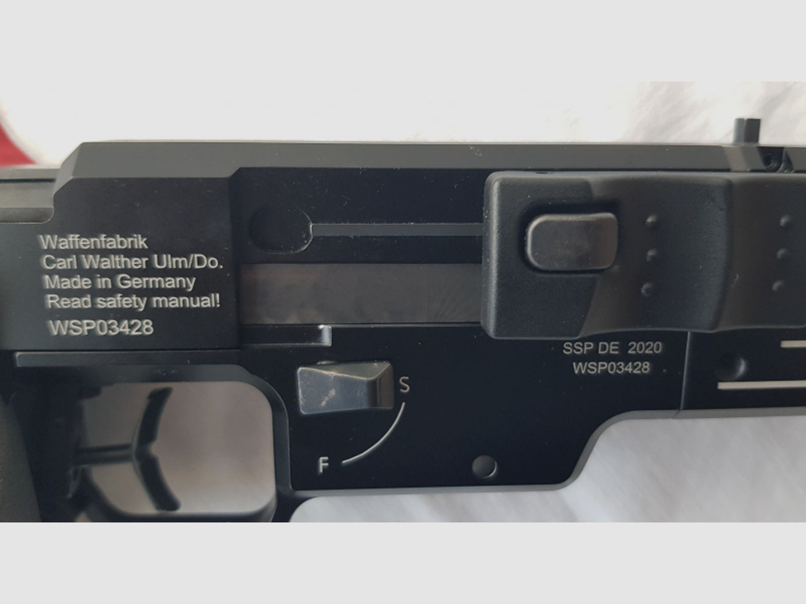 Walther SSP Kal. .22lr, Sportpistole