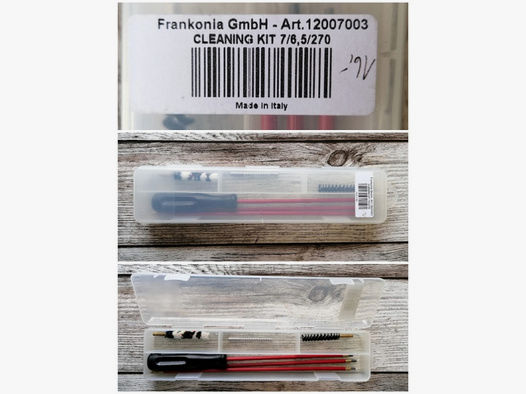 NEU: Frankonia Cleaning Kit / Reinigungsgarnitur im Kaliber 7mm / 6,5 / .270