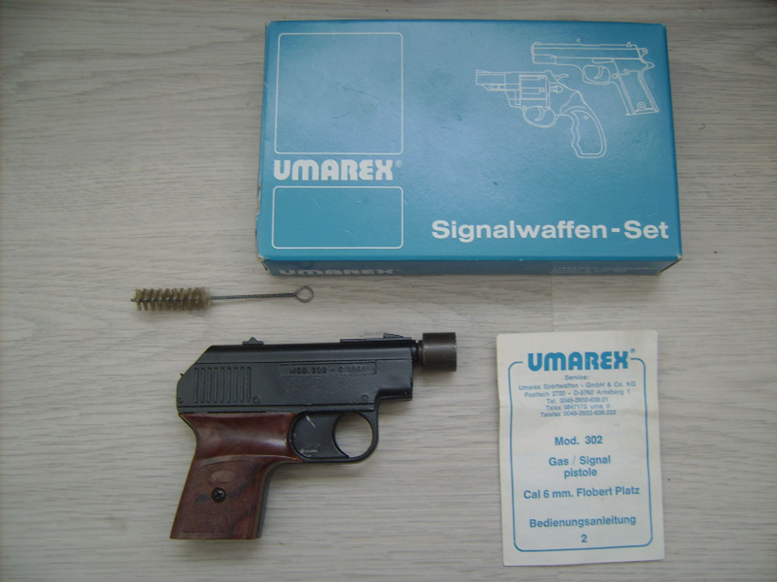 Umarex Mod.302 cal 6mm Knall PTB 313