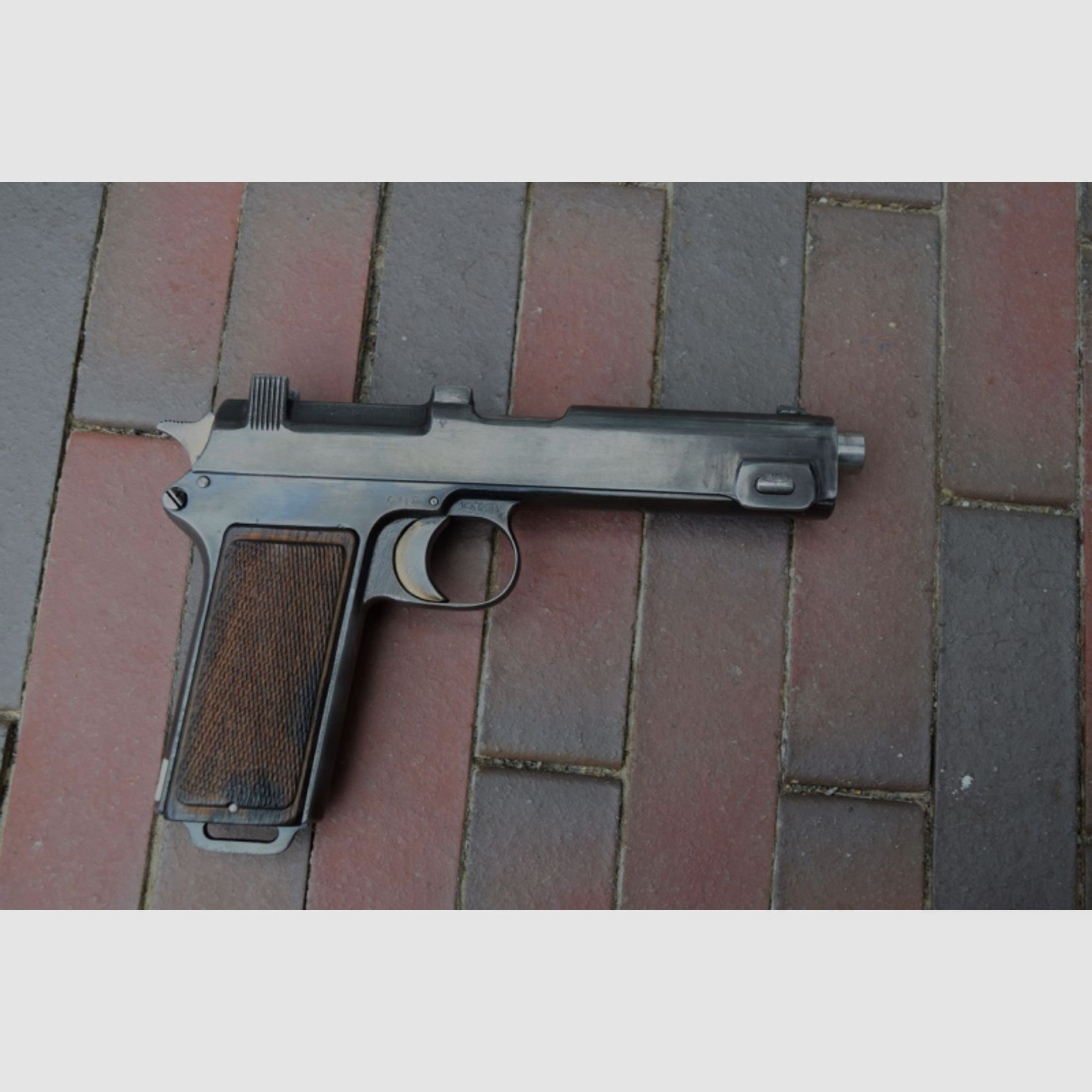 Steyr Pistole Mod 1912 9mm Para ! Baujahr Wn/15 Sammlerwaffe