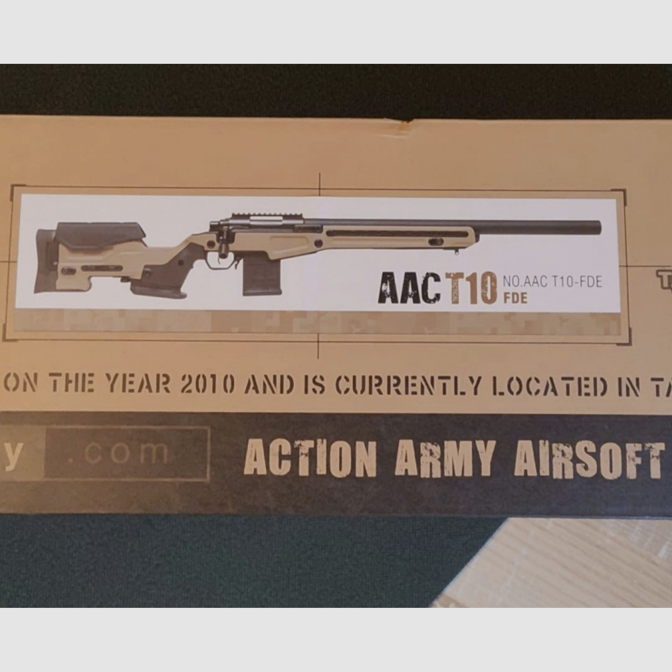Action Army AAC T10 Snipergewehr mit Zubehör
