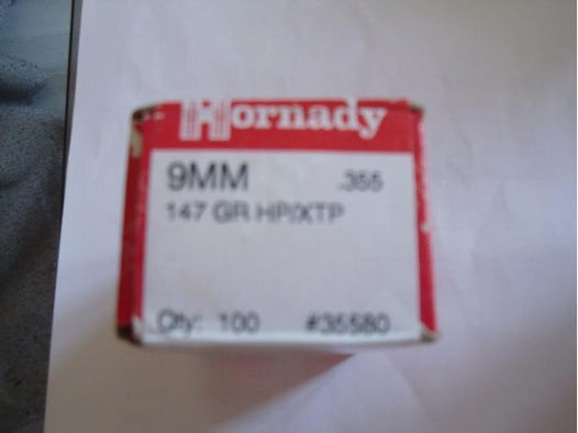 Hornady 147gr 9mm / XTP