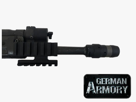 G3 HK33 Picatinnyrails für Zweibein oder Laser Licht Montage Swedish Ordnance LLM