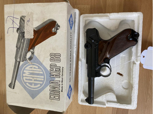 Erma Modell KGP 68, wie Pistole 08, 7,65 mm Browning