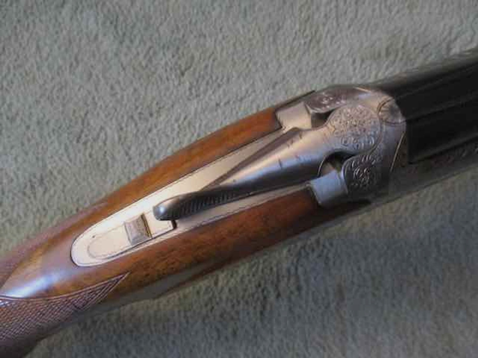 FN Bockdoppelflinte, Mod. B25, Skeet, 12/70, Gravur B2G