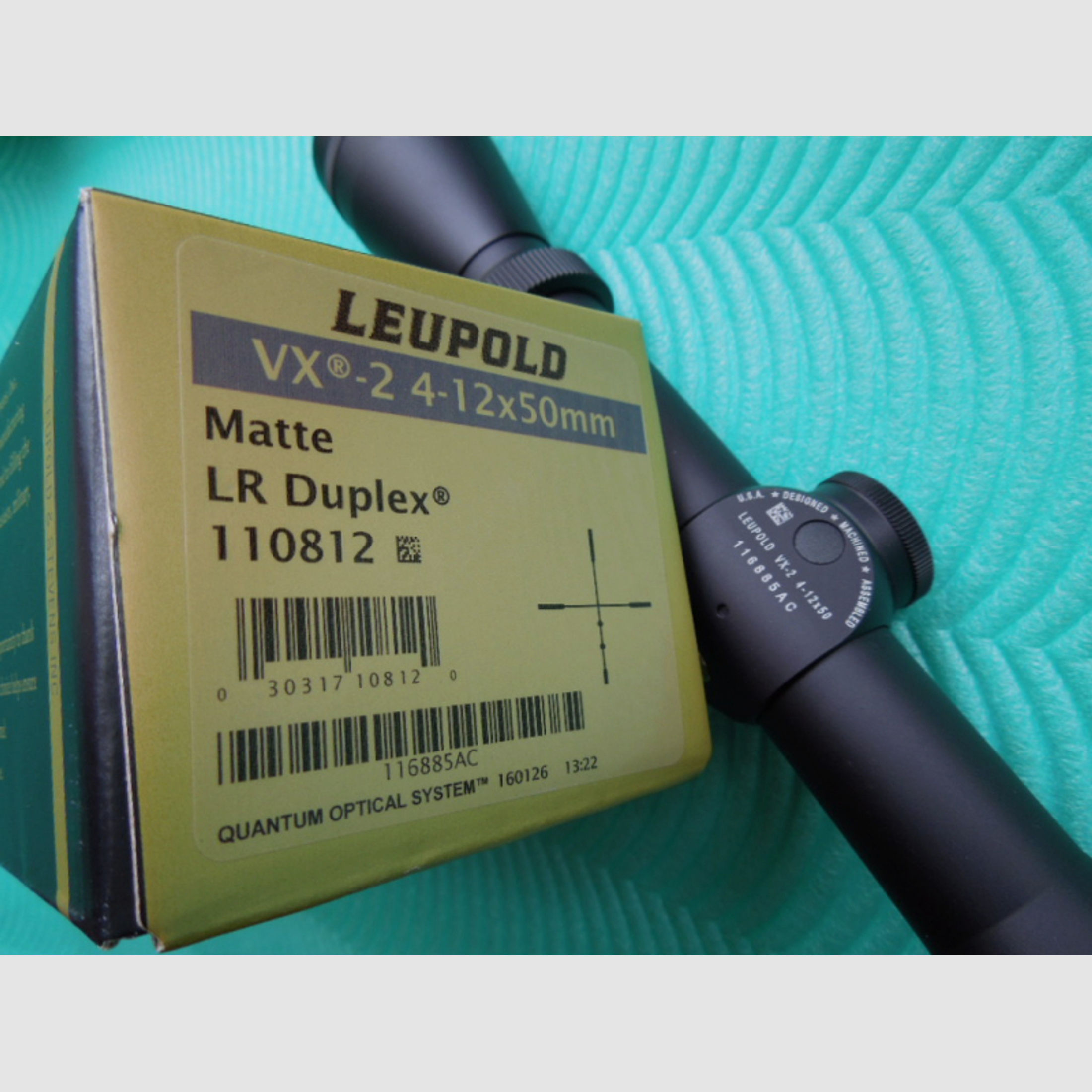 Orig. LEUPOLD VX 2 4 - 12 X 50 MC 4 Abs. # LR DUPLEX Tubus 25,4mm NP  799 GARANTIE! made in USA