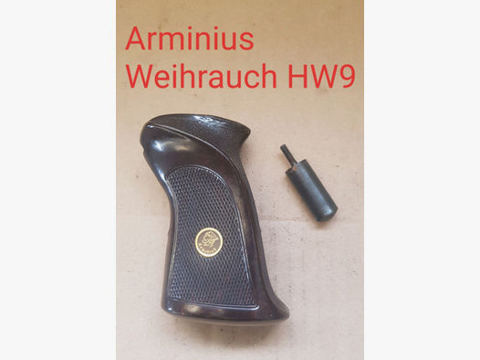Konvolut Ersatzteile Revolver Griffschale mit Schraube für Arminius Weihrauch Mod. HW9
