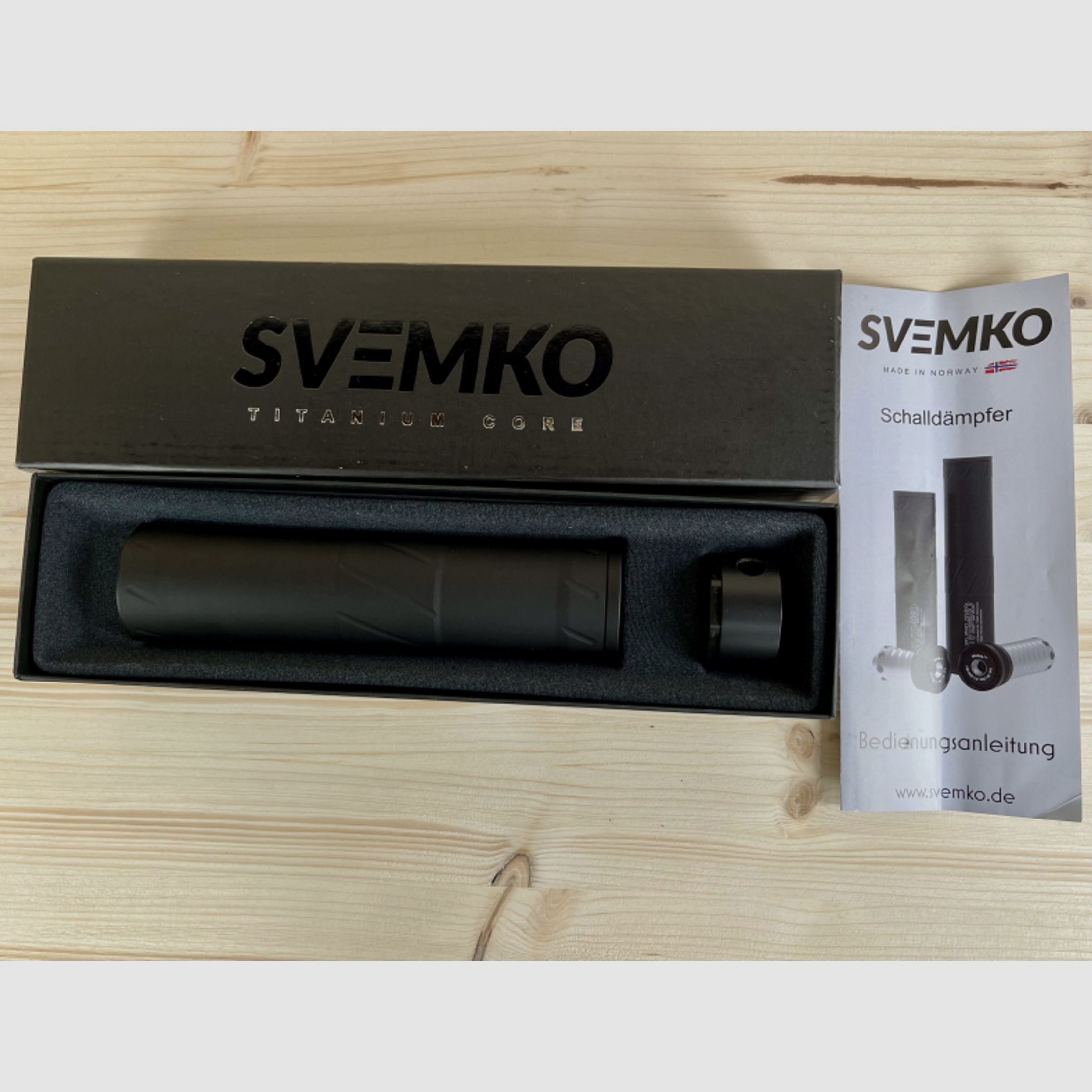 Svemko Short 6,5 mm M18x1 Titanium Core Schalldämpfer