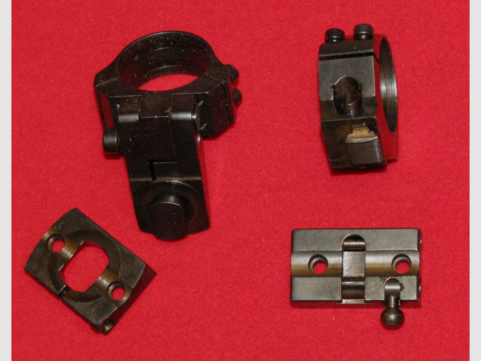 Komplette Schwenkmontage für Sauer 200, für ZF / Zielfernrohre mit 25,4mm / 1" Rohrdurchmesser