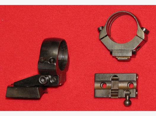 Komplette Schwenkmontage für Sauer 200, für ZF / Zielfernrohre mit 25,4mm / 1" Rohrdurchmesser