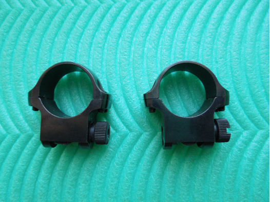 Orig. RUGER 1inch/25,4mm Ringe BH 11,1mm black GLOSS f. RUGER MINI 14/30+N°1 u.a.  119 made in USA