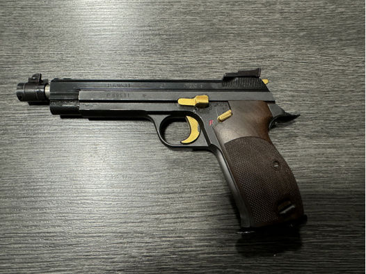 Pistole Sig Mod. 210-5 Kal. 9mm Luger & Zoll Lauf Hämmerli Tiengen