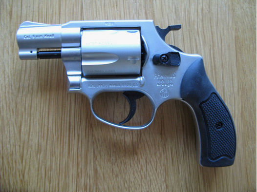 Revolver Weihrauch Super-Airweight Kal.9mmKnall Aluminiumgriffstück