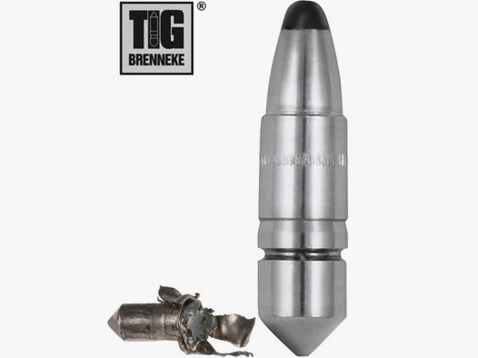 25 St BRENNEKE TIG Torpedo IDEAL Geschosse Teilzerleger BLEI JAGD 8MM S .323 12,8g 198gr #550435