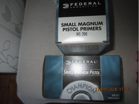 Zündhütchen Small Pistol Magnum