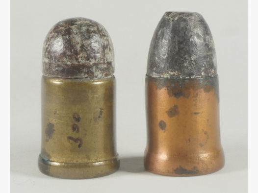 zwei 1 SET französische 9mm/11mm Dickrandpatronen ein SET