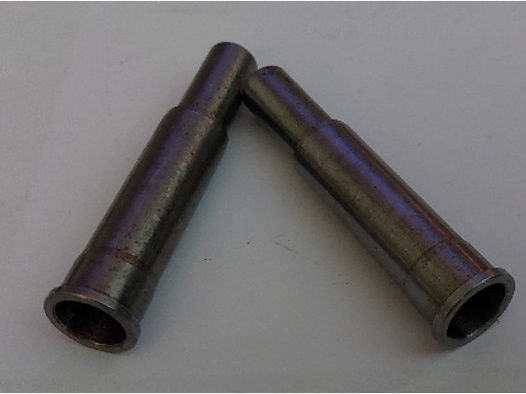 Adapter, Ladehülsen für LEP Revolver, Durchgangsbohrung 4,5 mm/8 mm Knall; 46 mm lang