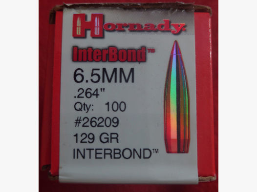 Geschosse Hornady Interbond 264/6,5mm 129gr
