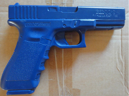 Blue Gun Glock 17 Gen 3 Trainingspistole