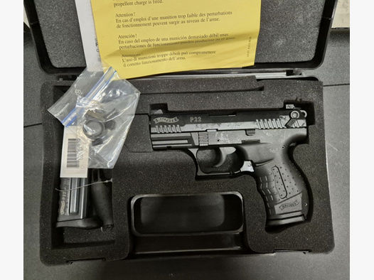 Walther P22 .22lr, neu in OVP !