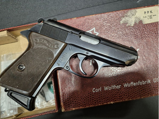 Walther PPK in OVP 7,65mm ab 1  !