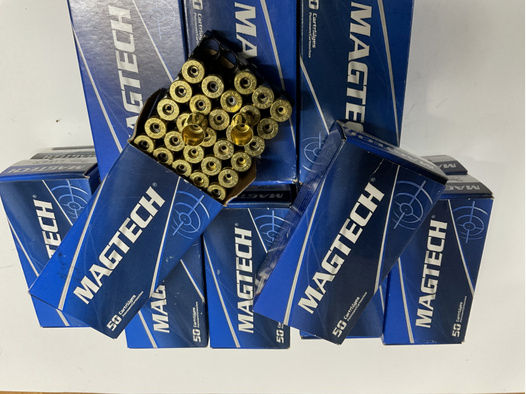 Magtech Hülsen 9mm mit Verpackung gereinigt 1000stück