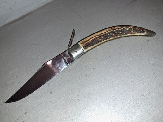 Jagdmesser Messer Virginia inox Geweih Griff