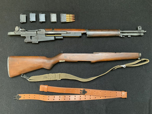 M1 Garand Marushin, kein Thompson, kein M1 Carbine, kein K98, kein MP 40