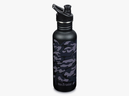 Klean Kanteen Trinkflasche tarn - EINWANDIG - ca. 800 ml - Dark Camouflage