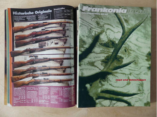 Waffen Frankonia Jahreskatalog von 1992/93