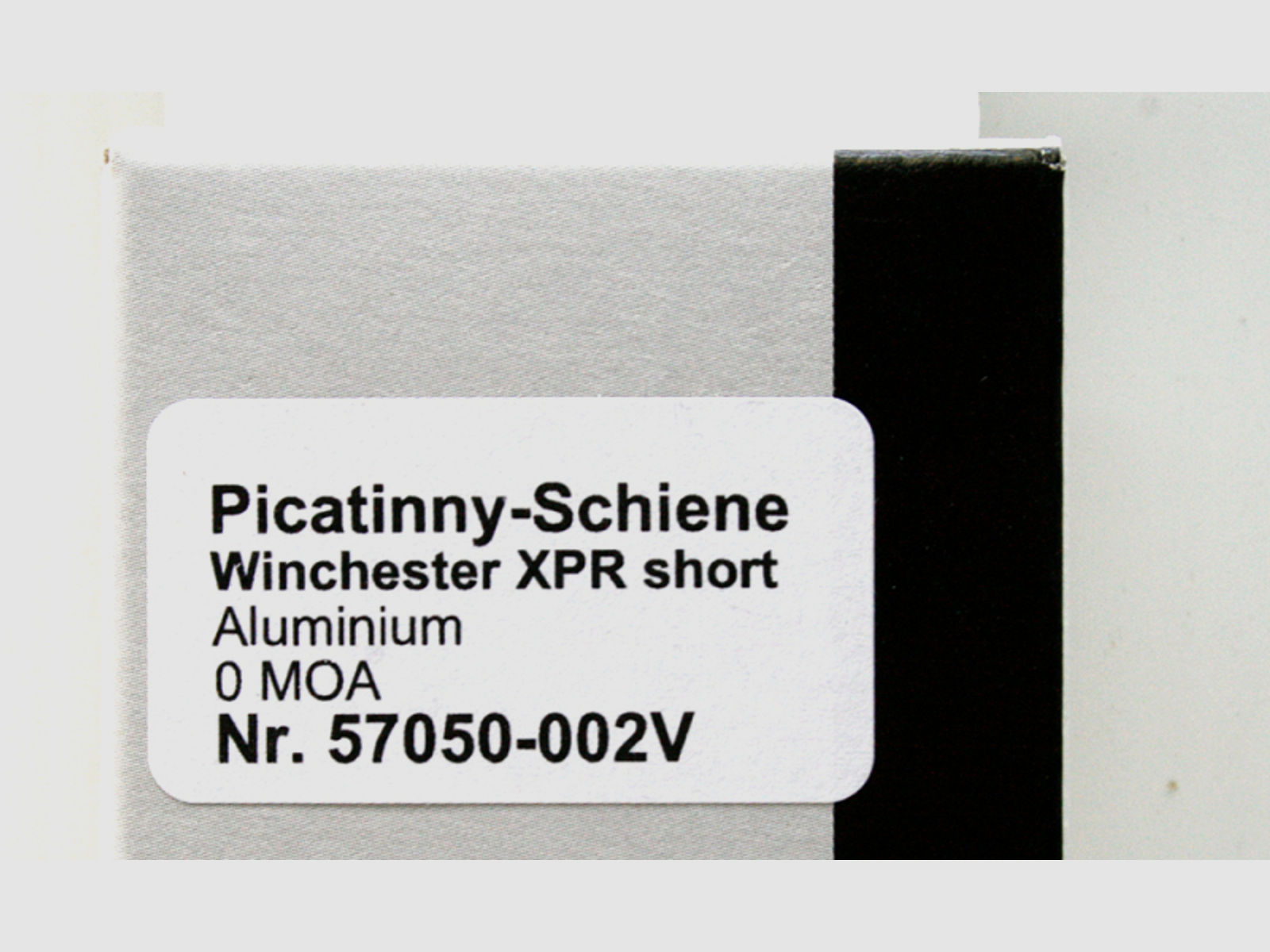 Recknagel (Weaver) Picatinny Schiene für Winchester XPR Repetierbüchse SHORT ! inkl. Schrauben NEU!