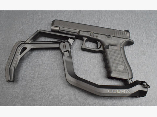 Glock Modell 34 Gen.4, Kaliber 9x19, mit Cobra Anschlagschaft, Neuware aus Geschäftsauflösung