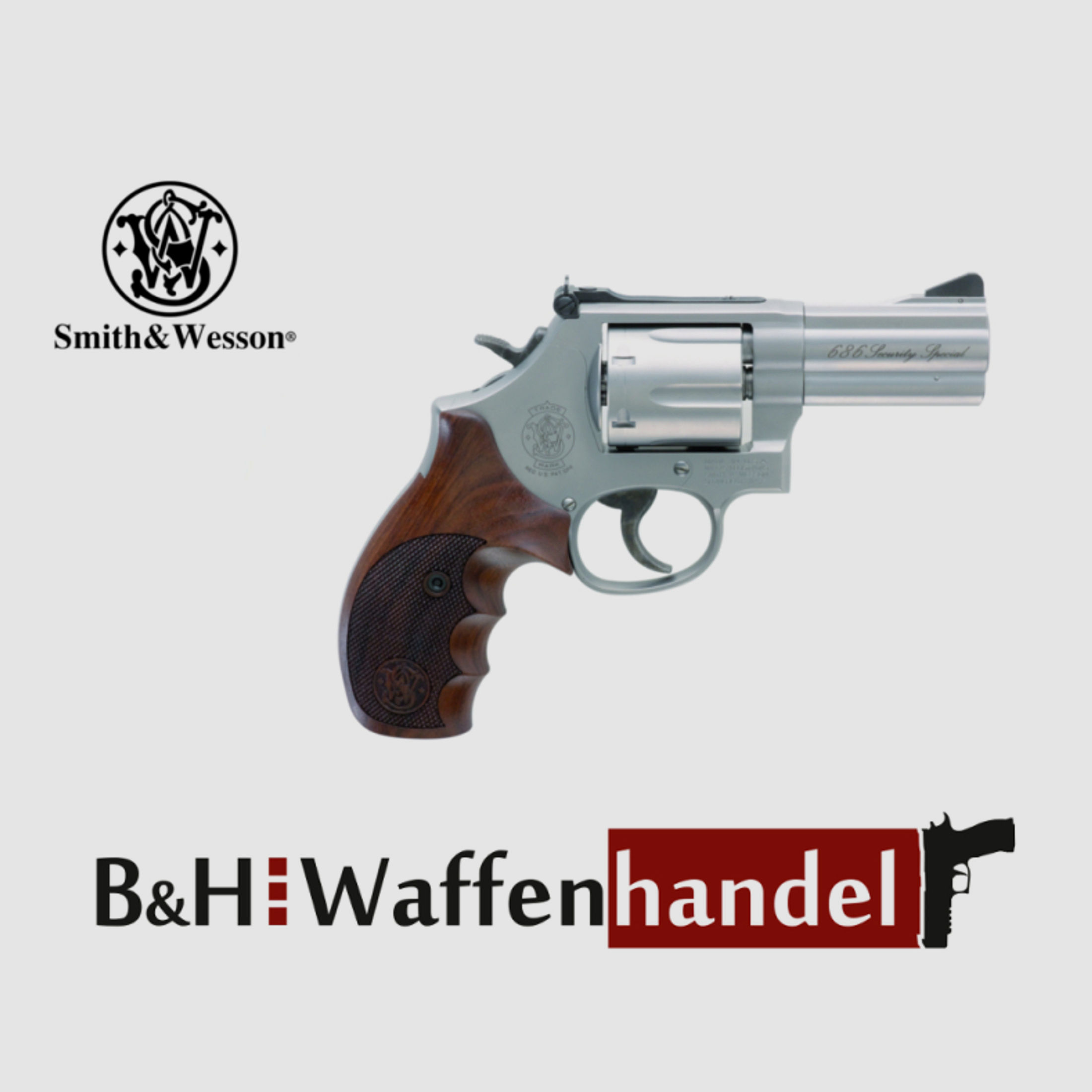 Neuwaffe: Smith & Wessen 686 Security Special 3" Jagd Revolver .357Mag S&W Finanzierung möglich!