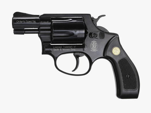 Gasrevolver Smith&Wesson Chiefs Special brüniert 9mm R.K.