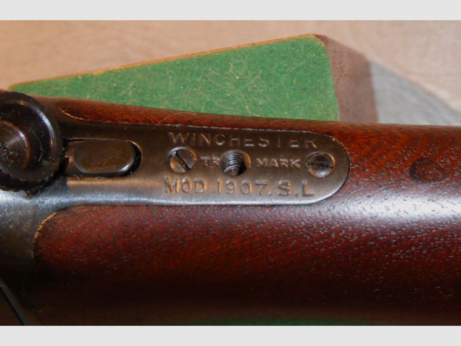 SL- Gewehr Winchester Mod. 1907 S.L. Kal. 351 Winchester.