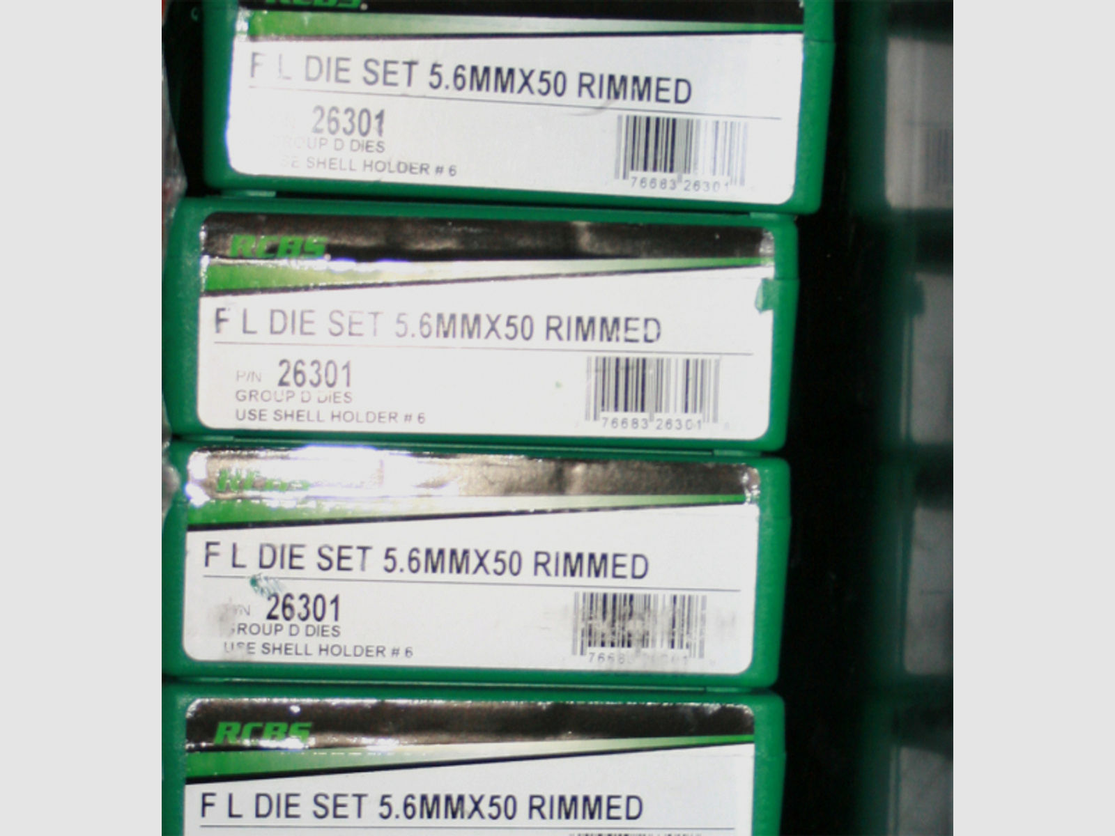RCBS Langwaffenmatrizensatz Full Length 2-Die-Set GROUP D 5,6MMx50 RIMMED 5,6x50R 5.6x50 R #26301