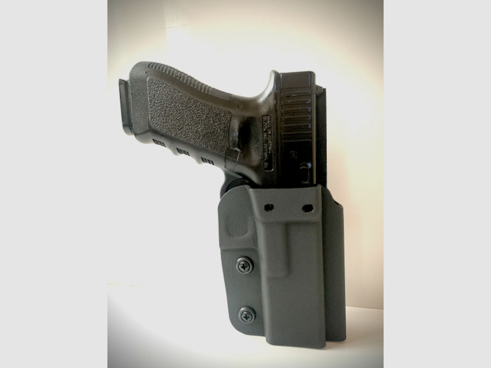 Kydex Waffen Holster für Zoraki 917 / Glock 17 / 19... Mit Multi Gürtelschlaufe